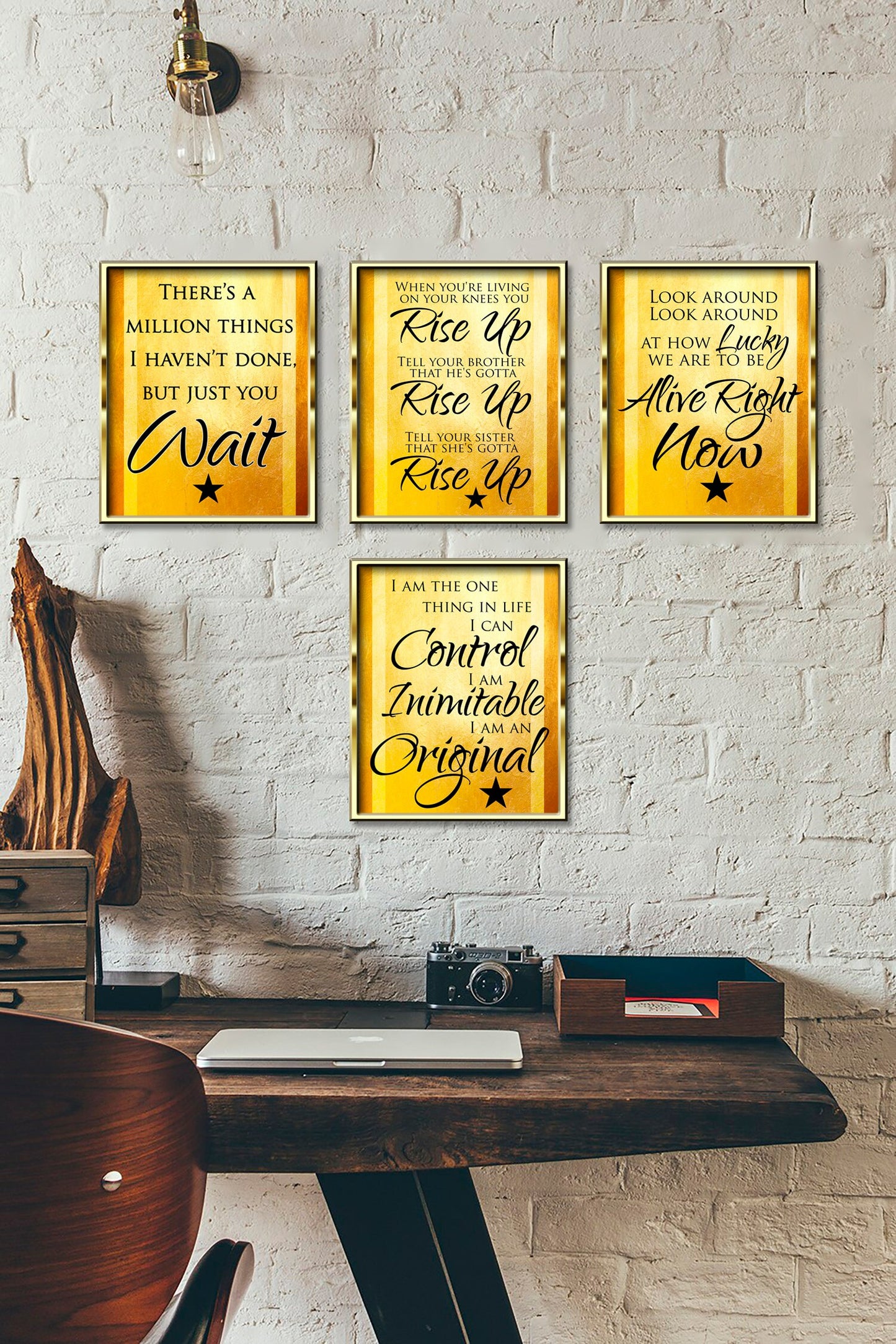 Hamilton the Musical Poster Set, Hamilton Quotes, Hamilton Gift, Just you Wait, Typography, Poster, Print