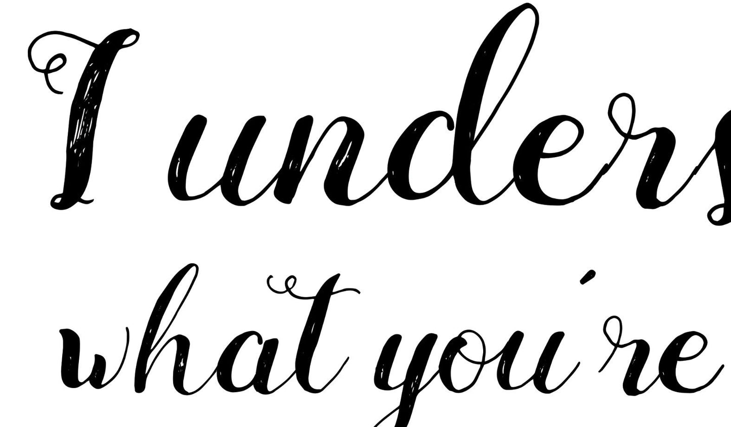 Fantastic Mr. Fox quote poster, Ignore your Advice