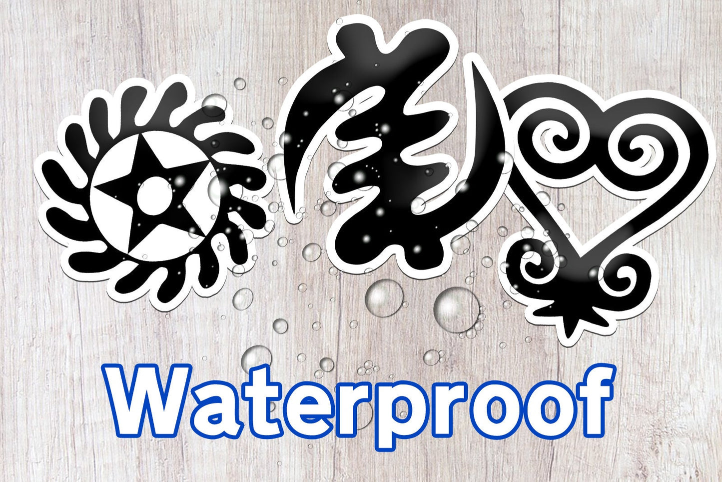 Adinkra Symbol Vinyl Afrocentric Stickers Decal For Laptop Skateboard Luggage Car Fridge Cell Phone Medium Styling Planner Sticker