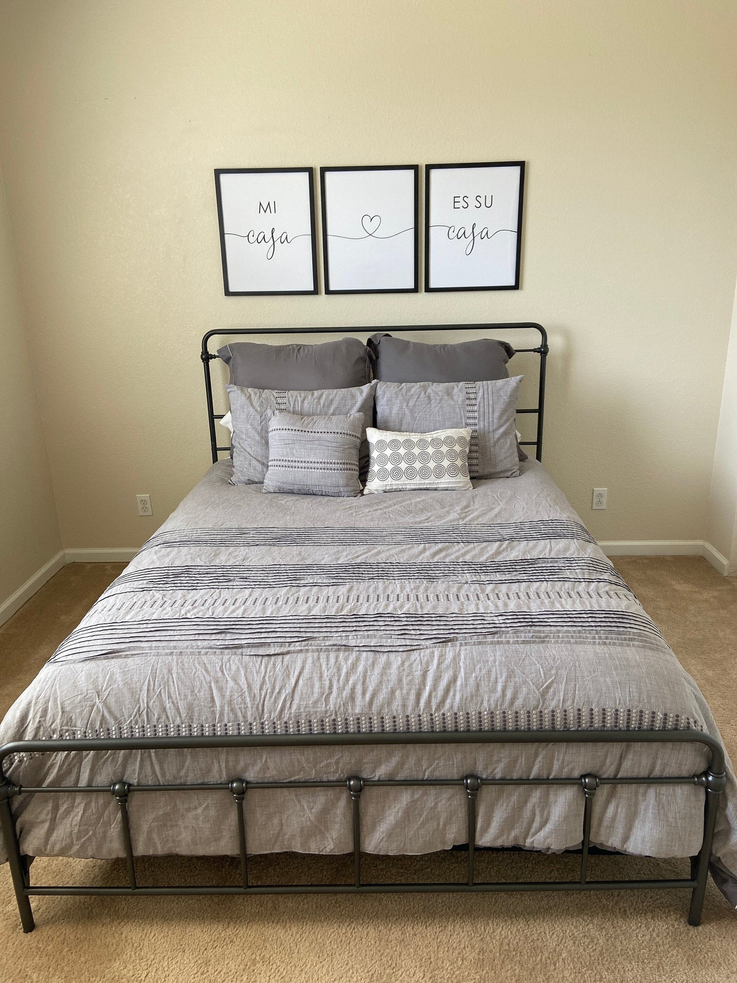 Mi Casa Es Su Casa, Set of 3 Prints, Minimalist Art, Home Wall Decor, Multiple Sizes