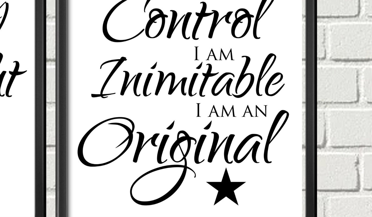 Hamilton the Musical Poster Set, Hamilton Quotes, Hamilton Gift, Black and White, Typography, Poster, Print