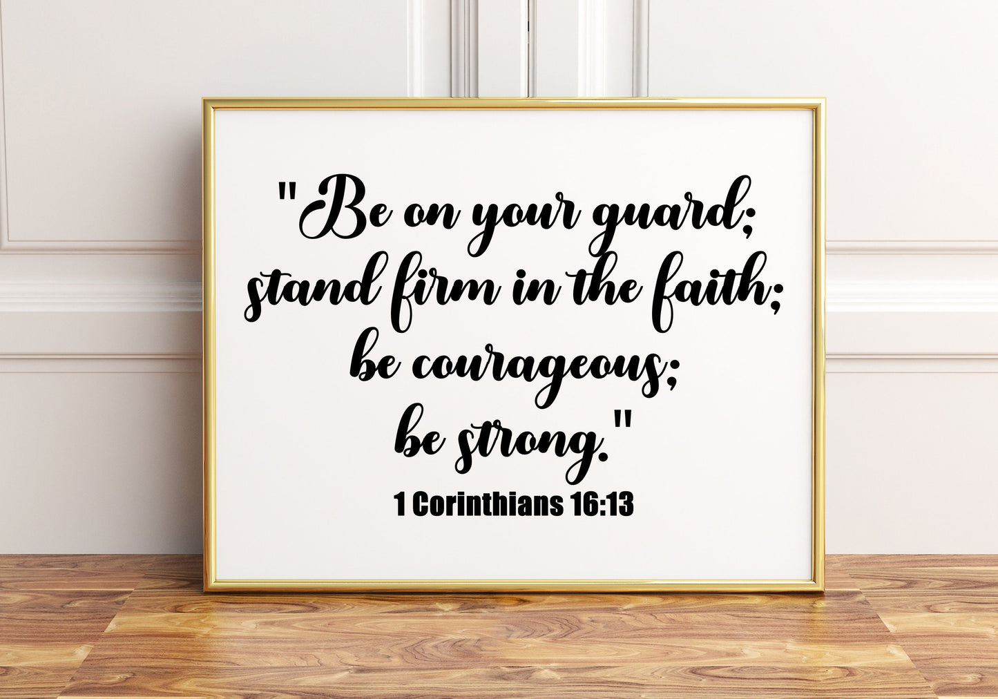 Philippians 4:19, Bible Verse Poster Print, Multiple Sizes, Home Wall Art Decor