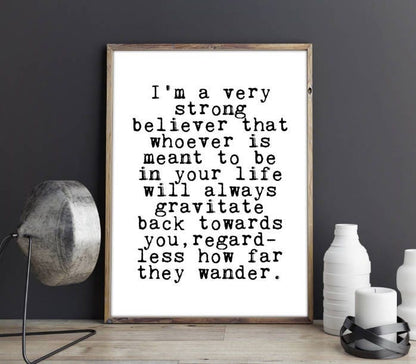 Inspirational Quote Unknown Author Poster Print